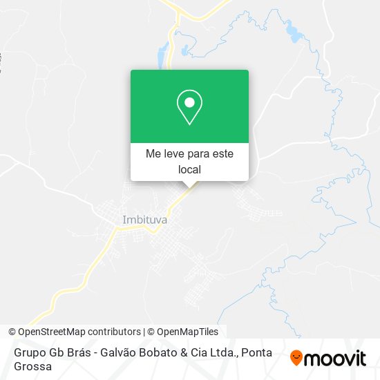 Grupo Gb Brás - Galvão Bobato & Cia Ltda. mapa