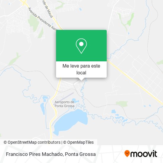 Francisco Pires Machado mapa