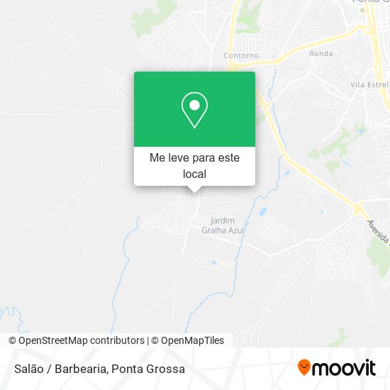 Salão / Barbearia mapa