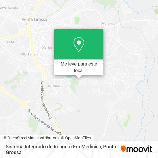 Sistema Integrado de Imagem Em Medicina mapa