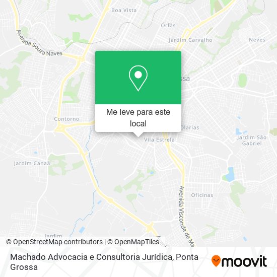 Machado Advocacia e Consultoria Jurídica mapa
