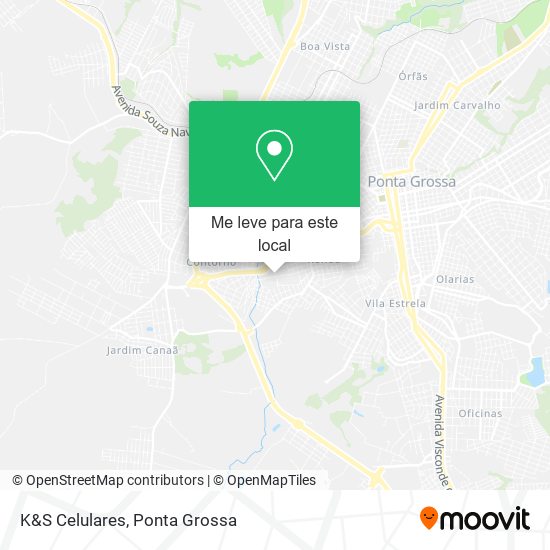 K&S Celulares mapa
