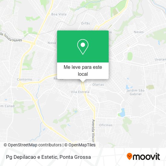 Pg Depilacao e Estetic mapa