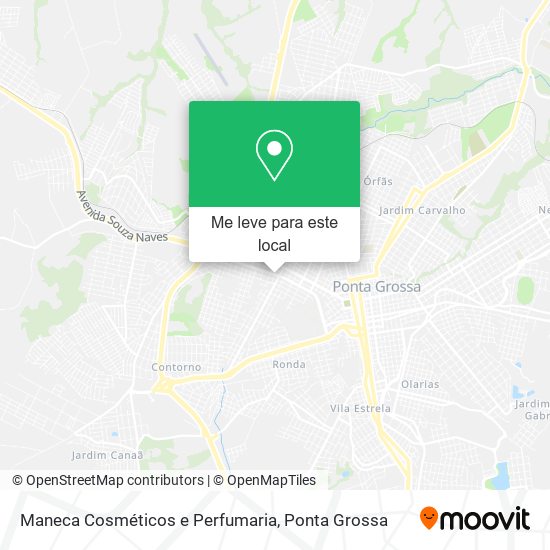 Maneca Cosméticos e Perfumaria mapa
