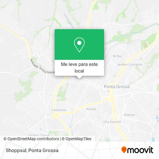 Shoppsul mapa