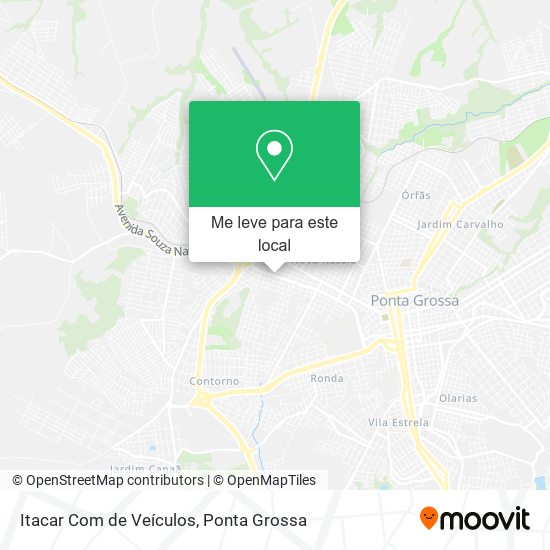 Itacar Com de Veículos mapa