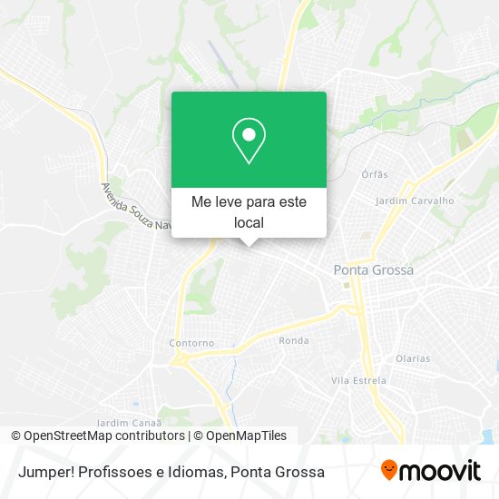 Jumper! Profissoes e Idiomas mapa