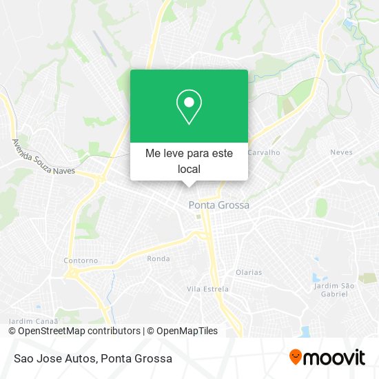 Sao Jose Autos mapa