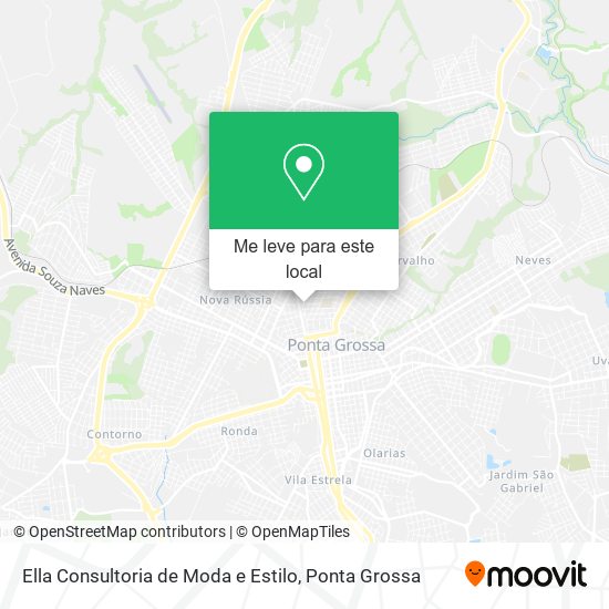 Ella Consultoria de Moda e Estilo mapa