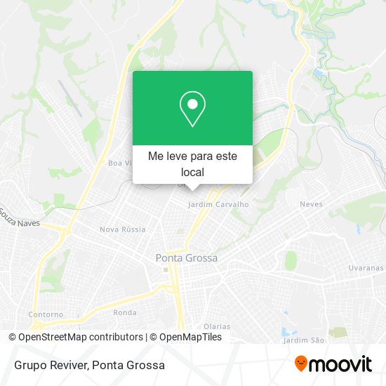 Grupo Reviver mapa