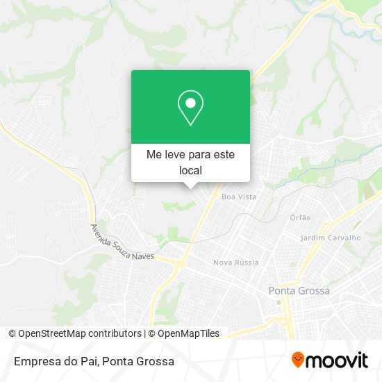 Empresa do Pai mapa