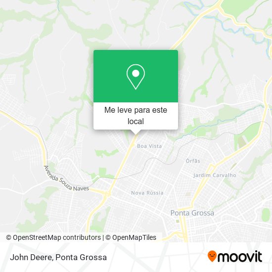 John Deere mapa