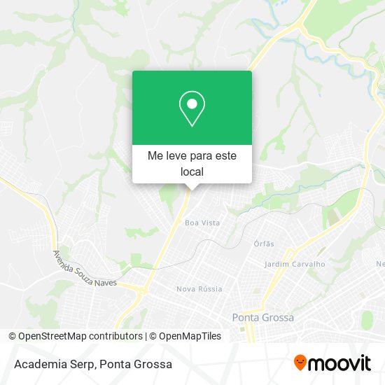 Academia Serp mapa