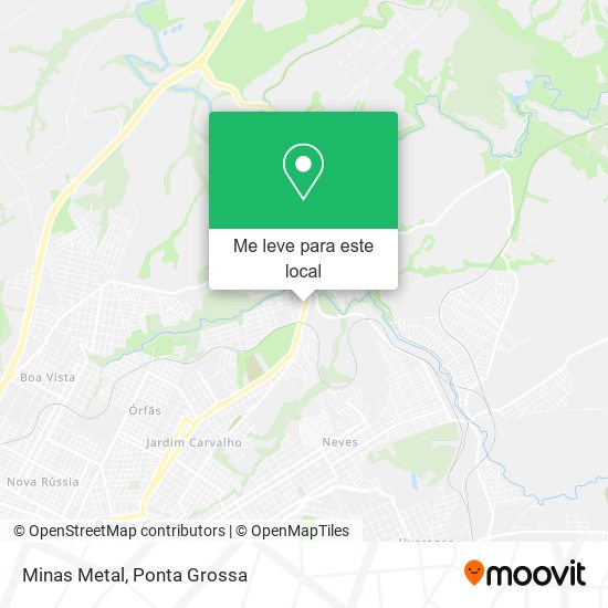 Minas Metal mapa