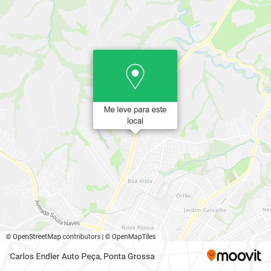 Carlos Endler Auto Peça mapa