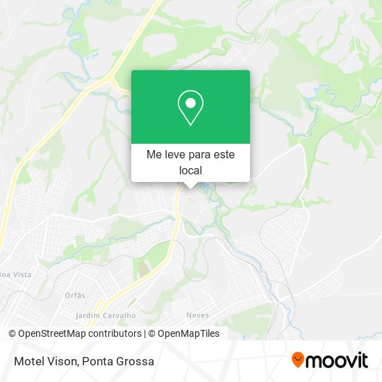 Motel Vison mapa