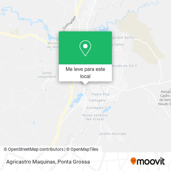 Agricastro Maquinas mapa