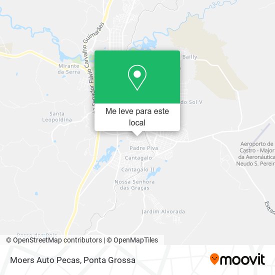 Moers Auto Pecas mapa