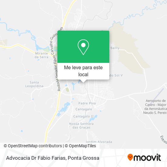 Advocacia Dr Fábio Farias mapa