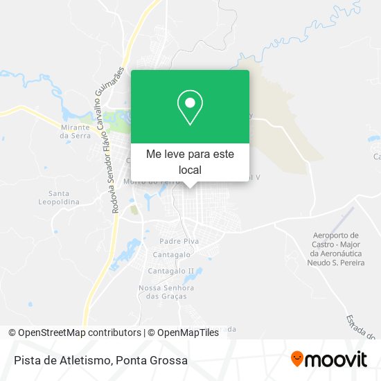 Pista de Atletismo mapa