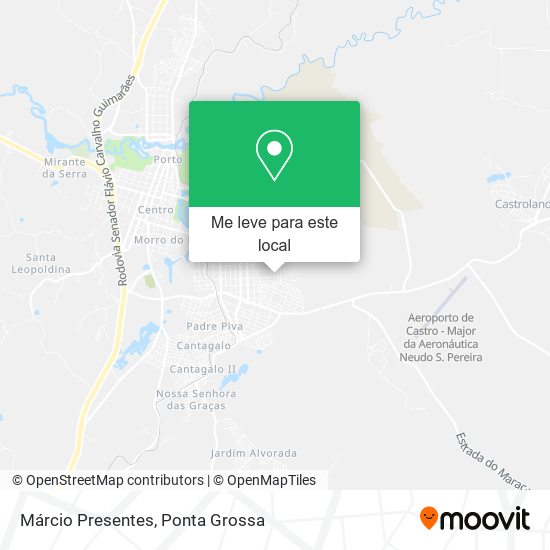 Márcio Presentes mapa