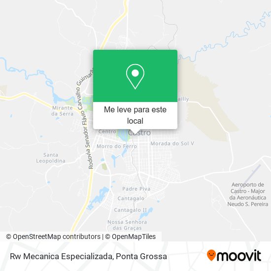 Rw Mecanica Especializada mapa