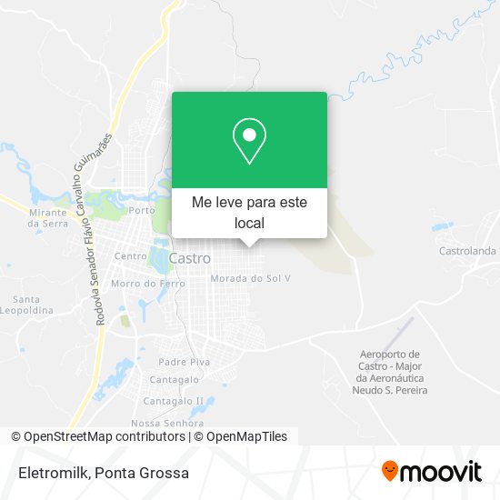 Eletromilk mapa
