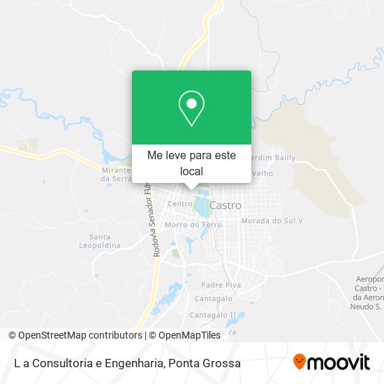 L a Consultoria e Engenharia mapa