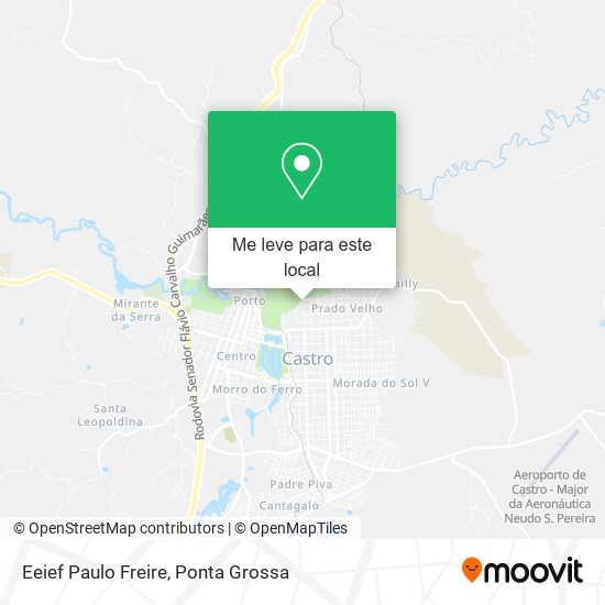 Eeief Paulo Freire mapa