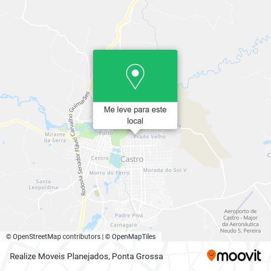 Realize Moveis Planejados mapa