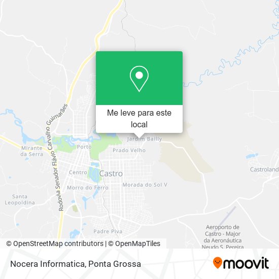 Nocera Informatica mapa