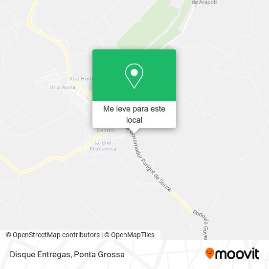 Disque Entregas mapa