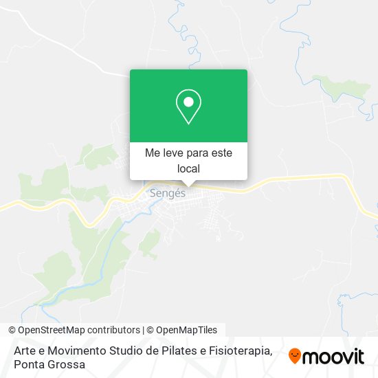 Arte e Movimento Studio de Pilates e Fisioterapia mapa