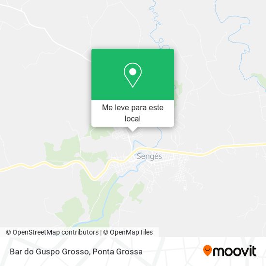 Bar do Guspo Grosso mapa