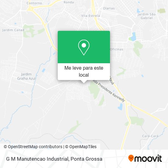 G M Manutencao Industrial mapa