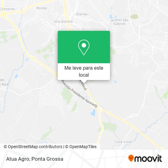 Atua Agro mapa
