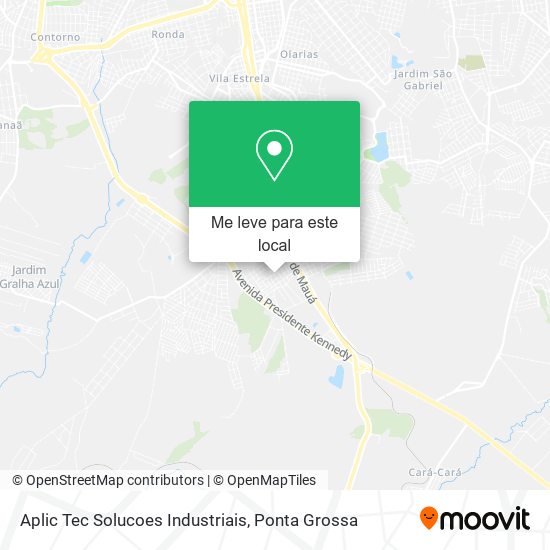 Aplic Tec Solucoes Industriais mapa