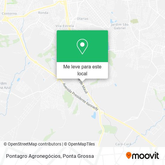 Pontagro Agronegócios mapa