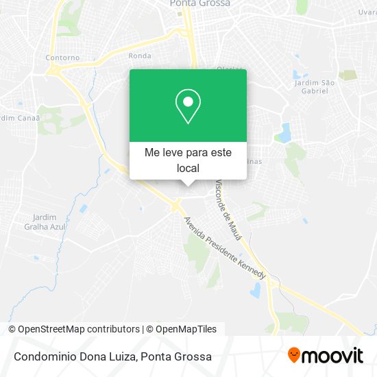 Condominio Dona Luiza mapa