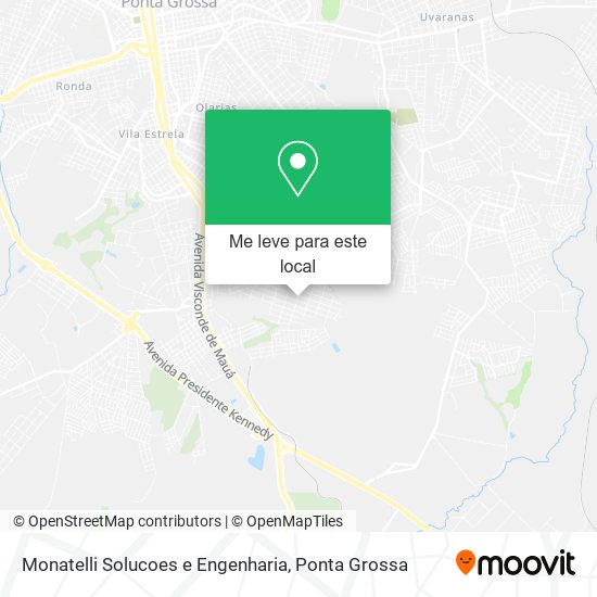 Monatelli Solucoes e Engenharia mapa