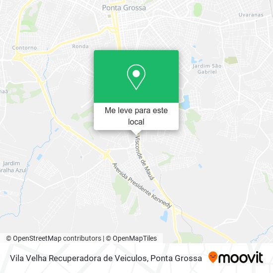 Vila Velha Recuperadora de Veiculos mapa