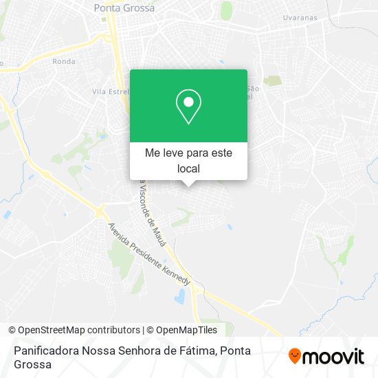 Panificadora Nossa Senhora de Fátima mapa