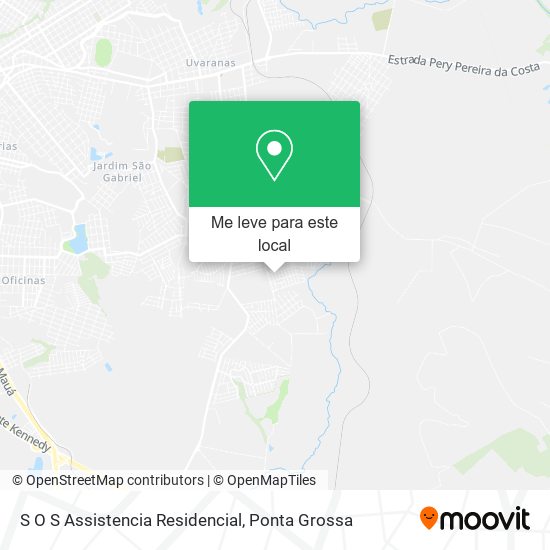 S O S Assistencia Residencial mapa