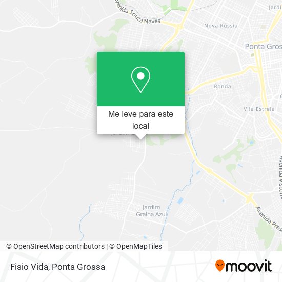 Fisio Vida mapa