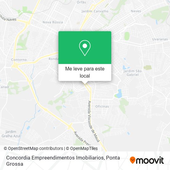 Concordia Empreendimentos Imobiliarios mapa