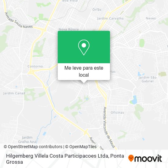 Hilgemberg Villela Costa Participacoes Ltda mapa