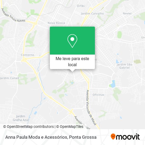 Anna Paula Moda e Acessórios mapa