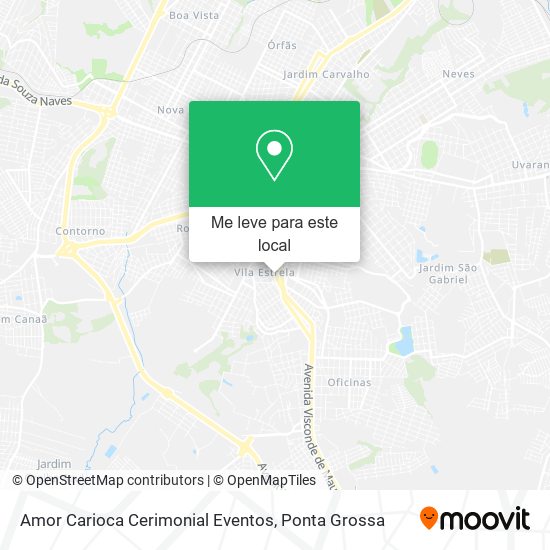 Amor Carioca Cerimonial Eventos mapa