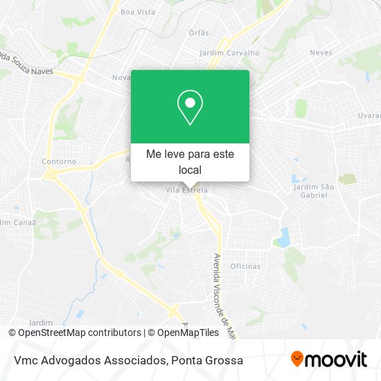 Vmc Advogados Associados mapa