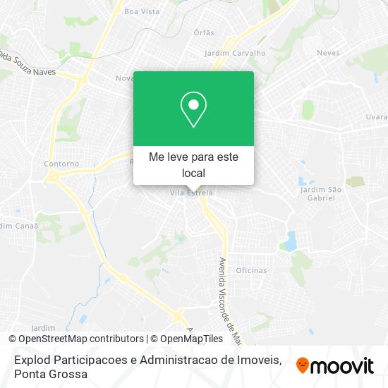 Explod Participacoes e Administracao de Imoveis mapa